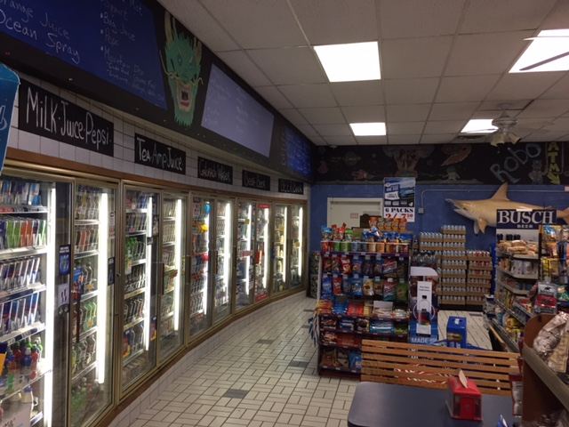 Fresh food prepared at a Robo deli counter